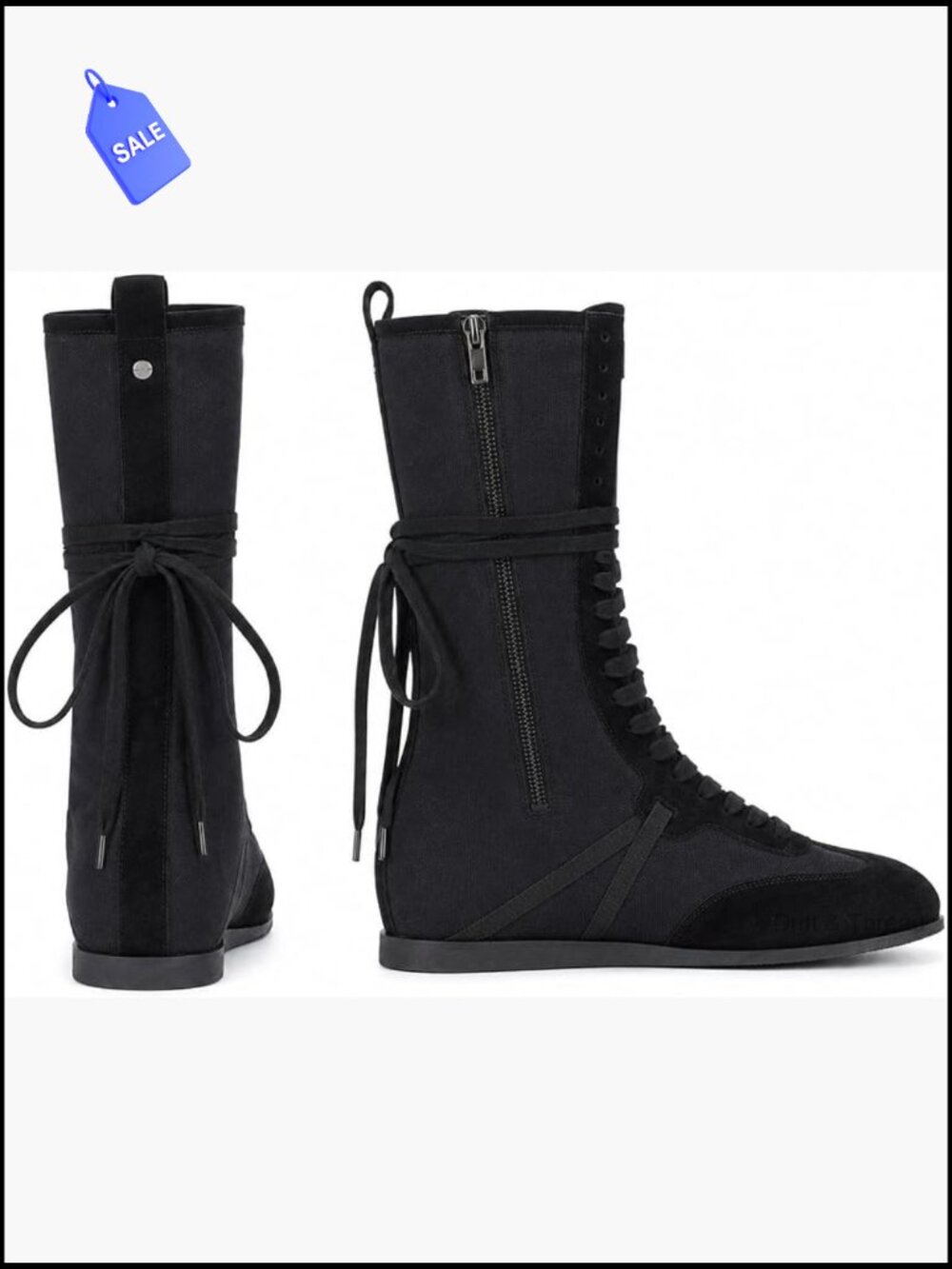 Women's High Top Lace Up Suede Fashion Sneakers Casual Athletic Boots